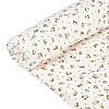 Flower Pattern Cotton Fabric DIY-WH0504-985B-1