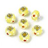 Handmade Lampwork European Beads LAMP-Q029-03B-1