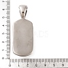 316 Surgical Stainless Steel Big Pendants STAS-Z073-56AS-02-3