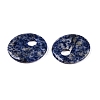 Natural Blue Spot Jasper Pendants G-T138-177B-2
