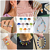 1Strand Handmade Lampwork Beads Strands LAMP-TA0001-84D-5