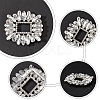 2Pcs Alloy Shoe Buckle Clips FIND-GF0002-82-4