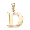 304 Stainless Steel Pendants STAS-F106-95G-D-1