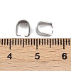 304 Stainless Steel Snap On Bails STAS-C135-01A-P-3