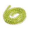 Transparent Baking Paint Glass Beads X1-DGLA-A034-T6mm-D05-2