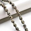 Natural Dalmatian Jasper Beads Strands G-B106-A29-01-2