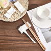 Porcelain Chopsticks Rest DJEW-WH0063-34-4