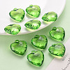 Transparent Acrylic Pendants TACR-T024-03B-925-6