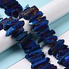 Natural Quartz Crystal Points Beads Strands G-K181-B14-4