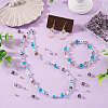 120Pcs 4 Styles Electroplate Glass Beads EGLA-TADJ0001-13B-5
