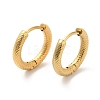 304 Stainless Steel Hoop Earring EJEW-H134-01G-1