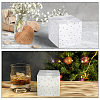Polka Dot Pattern Transparent PVC Square Favor Box Candy Treat Gift Box CON-BC0006-22-8