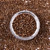 FGB 11/0 Grade A Baking Paint Glass Seed Beads SEED-S030-1031-3