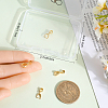 6Pcs 2 Styles 925 Sterling Silver Pendants Bails STER-BBC0006-61-3