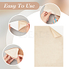 Self-Adhesive Faux Suede Clothing Patches PATC-WH0005-37B-3