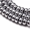 Electroplate Non-magnetic Synthetic Hematite Beads Strands G-I260-03B-2