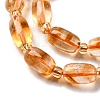 Natural Citrine Beads Strands G-L610-C02-02-4