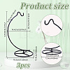 Iron Ornament Display Stands ODIS-WH0025-228A-EB-2