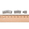 Tarnish Resistant 304 Stainless Steel Bayonet Clasps STAS-F131-26P-3