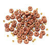 50Pcs Synthetic Goldstone Beads G-TAD0001-14-3