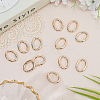 20Pcs Zinc Alloy Spring Gate Rings FIND-SP0004-30G-3