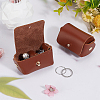 PU Imitation Leather Wedding Ring Pouch ABAG-WH0045-10B-3