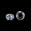 Transparent Glass European Beads GPDL-N005-D14mm-A01-2