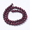 Natural Wood Beads Strands WOOD-J001-05-8mm-2