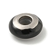 304 Stainless Steel Enamel European Beads STAS-U005-01D-P-2