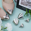 Gorgecraft 6Pcs 3 Style Alloy Shoes Creases Protector FIND-GF0004-89P-4