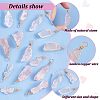 Natural Rose Quartz Pendants G-FG0001-13-5