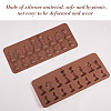 Silicone Chess Shaped Mold PH-DIY-WH0072-21-5