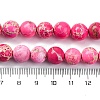 Dyed Natural Regalite/Imperial Jasper/Sea Sediment Jasper Beads Strands G-B124-C03-02-3