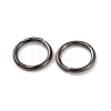 Brass Saw Cut Open Jump Rings KK-G514-01G-B-3