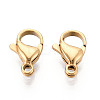 304 Stainless Steel Lobster Claw Clasps STAS-T065-13mm-34G-1