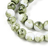 Baking Paint Glass Beads Strands X-DGLA-N003-10mm-C06-4