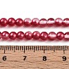 Baking Paint Transparent Glass Beads X1-DGLA-N011-4mm-06-4