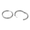 Non-Tarnish 304 Stainless Steel Huggie Hoop Earrings EJEW-H111-01G-P-2