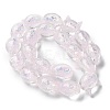 Handmade Foil Lampwork Beads Strands FOIL-Z001-04F-1