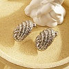 Tarnish Resistant Stainless Steel Seashell Shape Earrings for Women YL2930-2-1