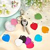 30Pcs 10 Colors Aluminum Blank Pendants ALUM-FH0001-06-5