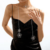 Punk Style Alloy Lariat Long Necklaces for Women WGA180C-16-1