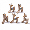 Resin Pendants RESI-T028-67-1