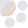 Polyester Lace Embroidery Table Mats AJEW-WH0413-78-6