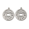 316L Surgical Stainless Steel Pendants STAS-F302-10P-02-1