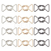 12Pcs 3 Colors Alloy Belt Buckles FIND-OC0002-91B-1