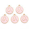 Alloy Enamel Pendants LS-ENAM-S124-01A-09G-2