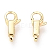 Brass Lobster Claw Clasps KK-O132-06G-1