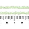 Baking Electroplate Glass Beads Strands DGLA-A039-J4mm-B10-4