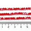 Imitation Jade Glass Beads Strands EGLA-A034-T3mm-MB01-5